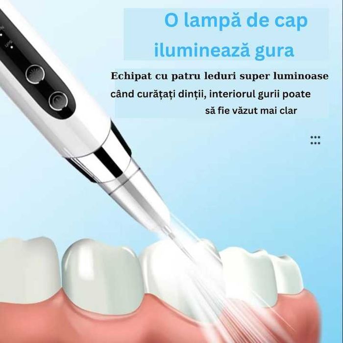 Dispozitiv Pentru Eliminare Tartru,Detartraj Ultrasonic,Waterproof