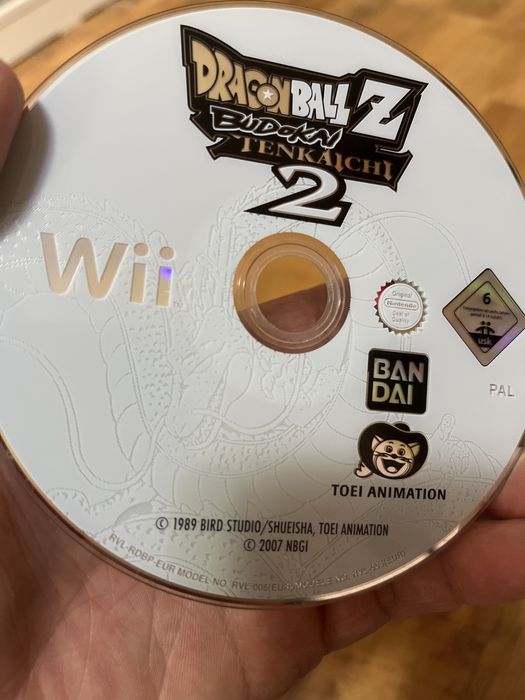 Dragon ball z budokai tenkaichi 2 Wii( Pal )