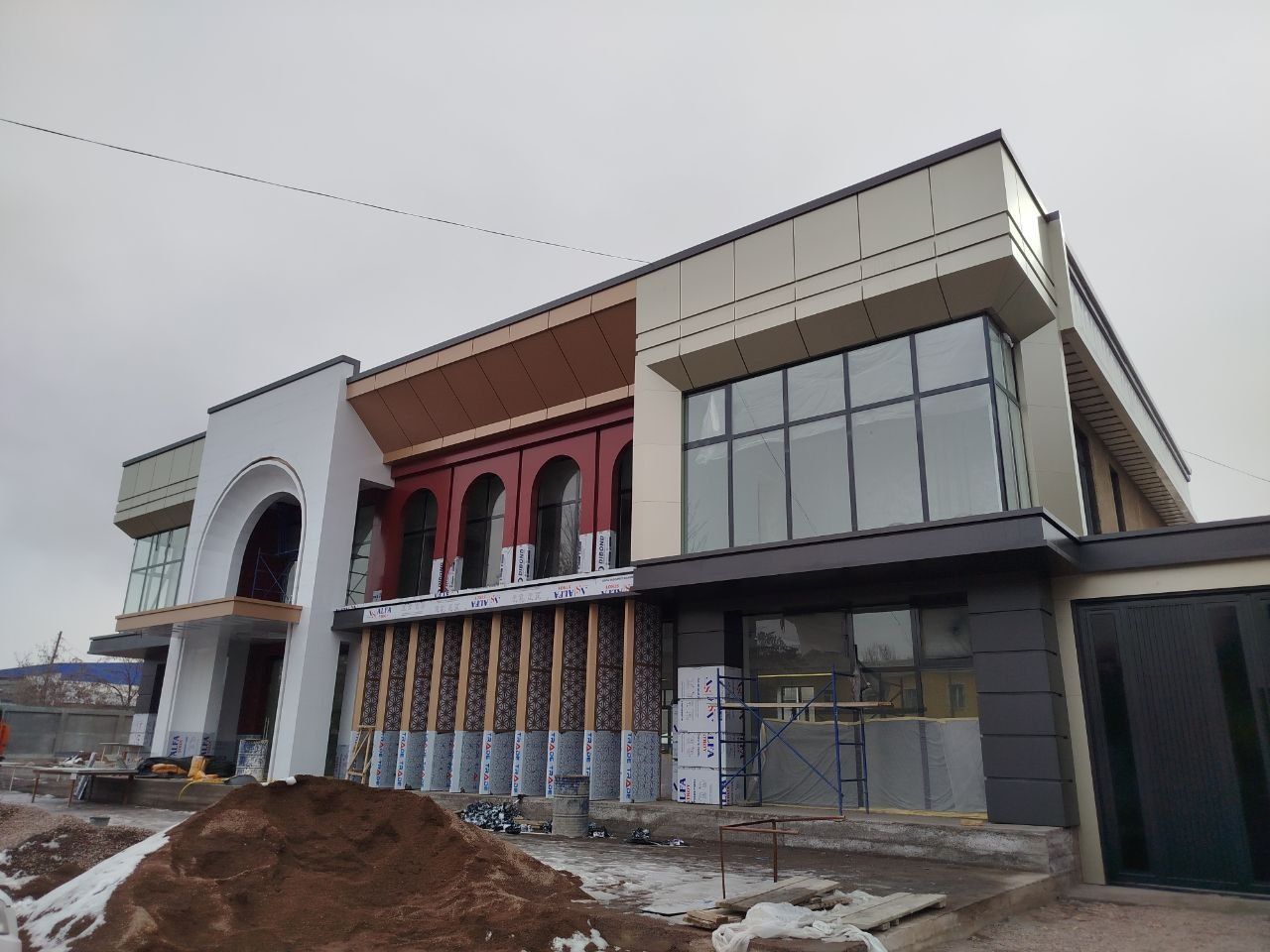 Аликафон алкафон фасад ишлари хамюнбоб нархларда