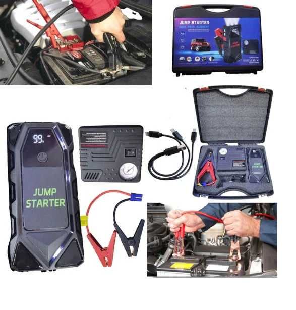 Външна батерия стартер за автомобил, джъмпер, jump starter, 2000A