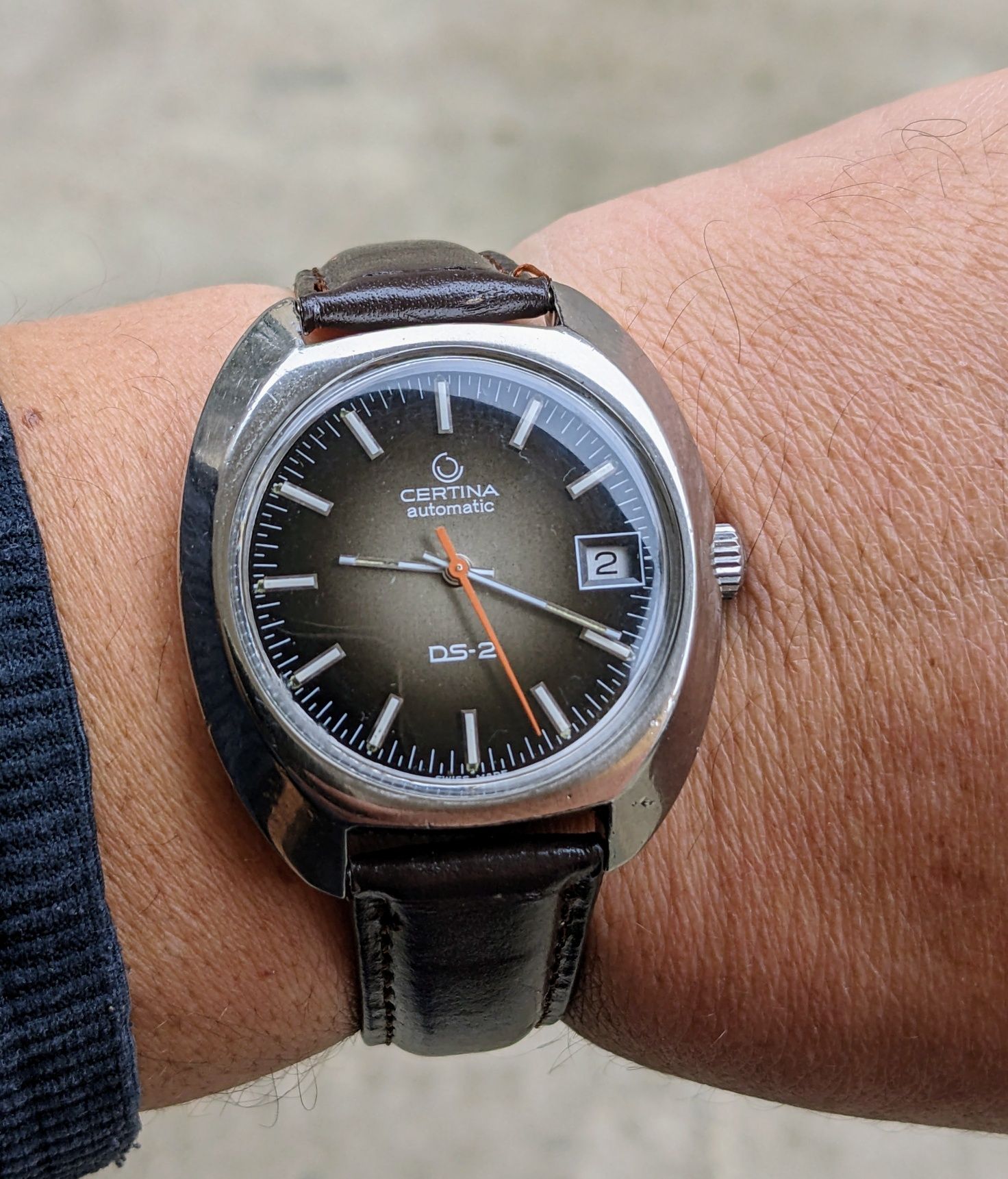 Vintage Certina DS-2  turtle automatic