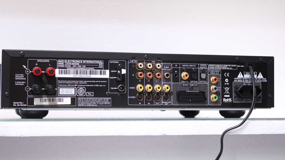 Statie/Tuner NAD,aux,cd,mp3,dvd,2x50W,FM,Optical.