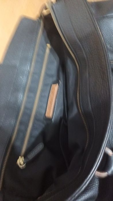 Geanta de piele damă, laptop