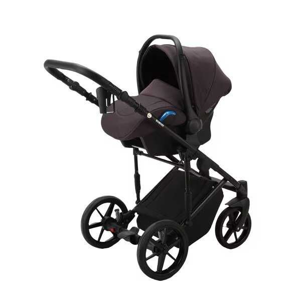 Carucior 3 in 1 ADAMEX RIMINI, LUX Collection, Frozen Raspberry