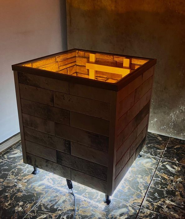 Infinity Table – Măsuță cu efect de tunel infinit LED