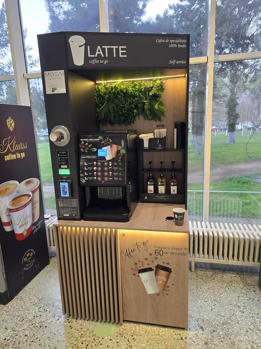 Afacere la cheie - Aparat Cafea self-service - Latte/Cafenea To Go