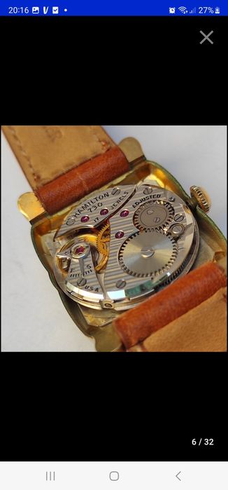 Ceas Hamilton vintage 1954