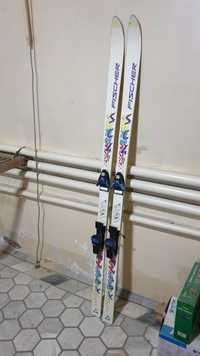 Продаются лыжи FISCHER вместе с креплениями SALOMON.