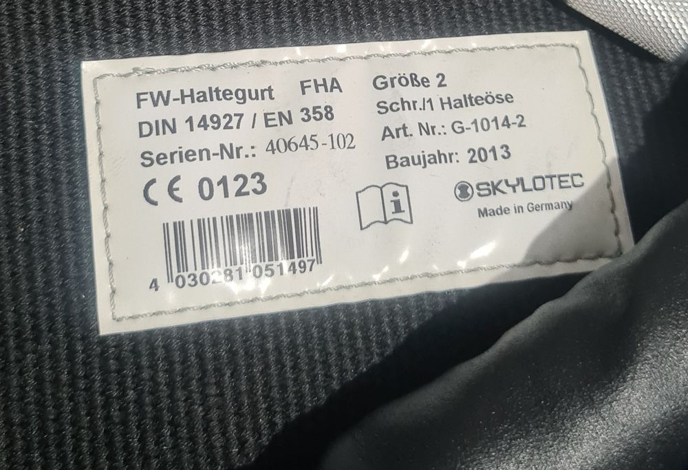 Пожарникарски Колани FHA Twist