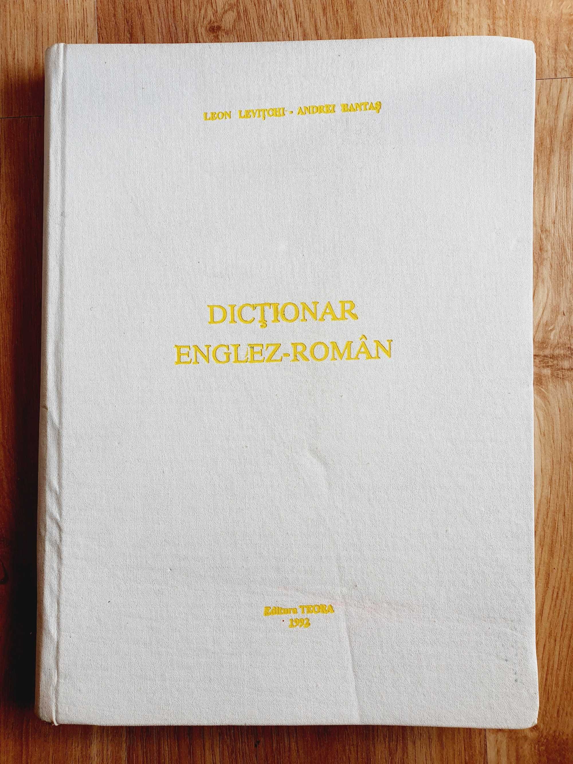 DICTIONAR ENGLEZ-ROMAN - Leon Levitchi, Andrei Bantas