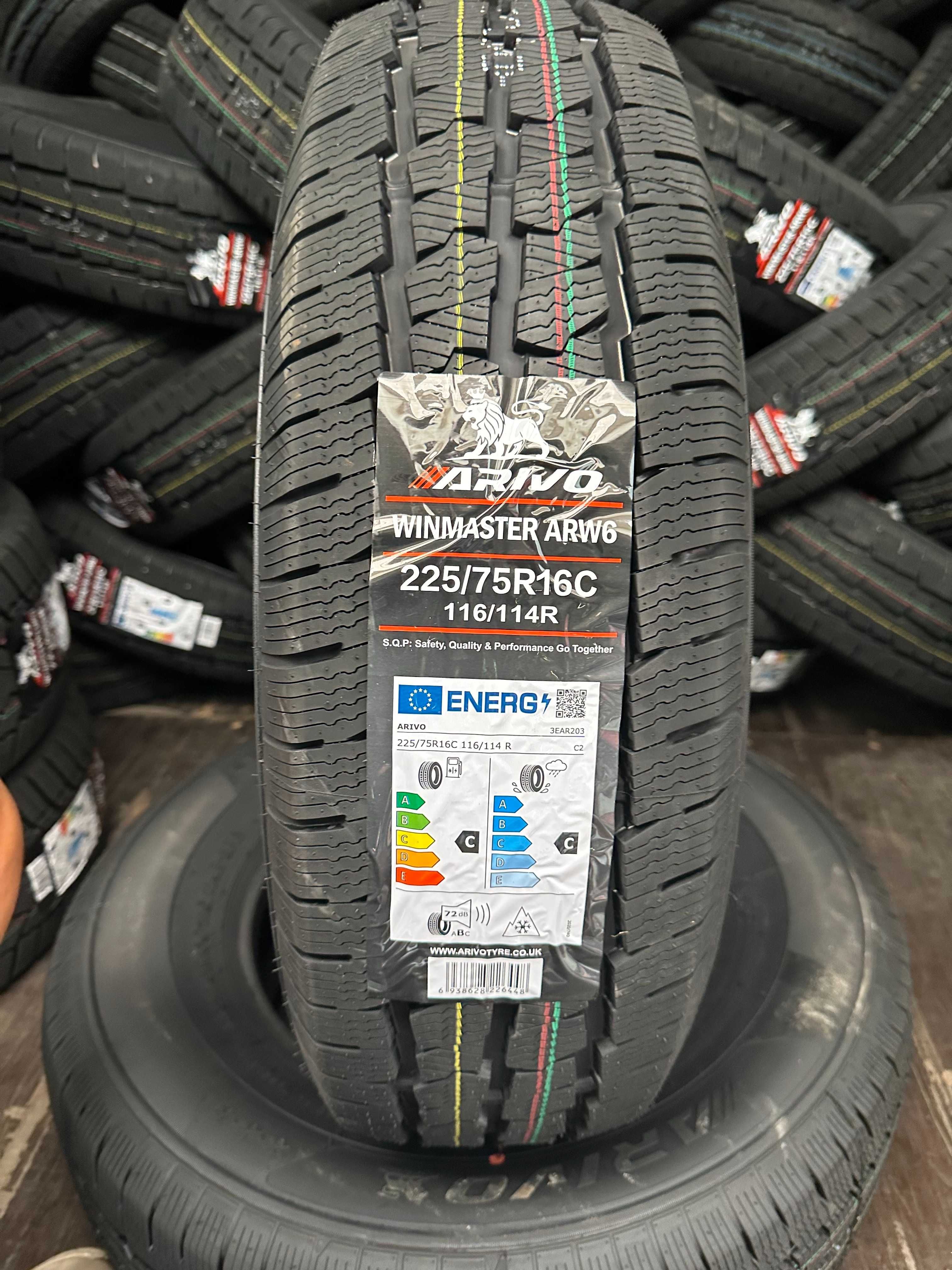 Нови Зимни Бусови Гуми Arivo Winmaster 225/75R16C 116/114R НОВ DOT