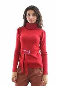 Bluza/pulover/maleta pe gat rosu, calduros TRANSPORT GRATUIT