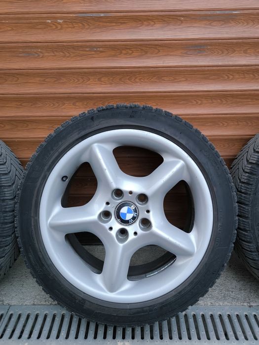 Зимни гуми Michelin 225/45/17 с джанти BMW 5x120 7.5j et40