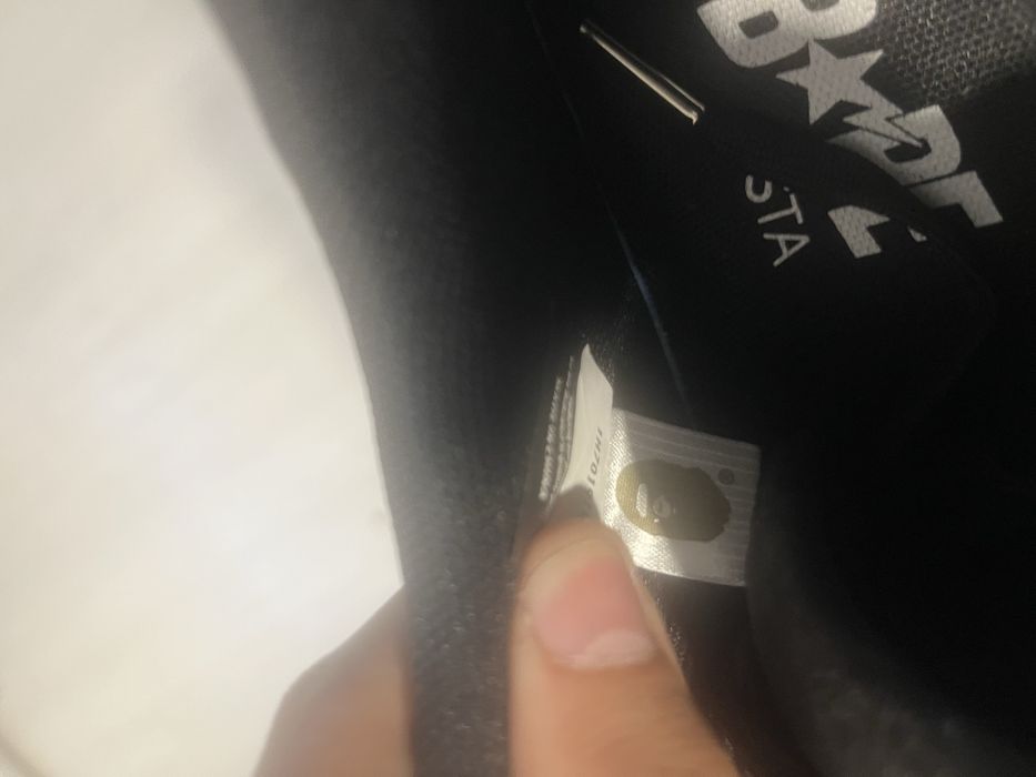Bape sta black shark обувки
