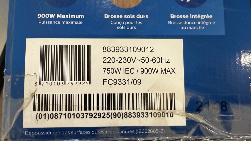 Philips PowerPro Compact FC9331