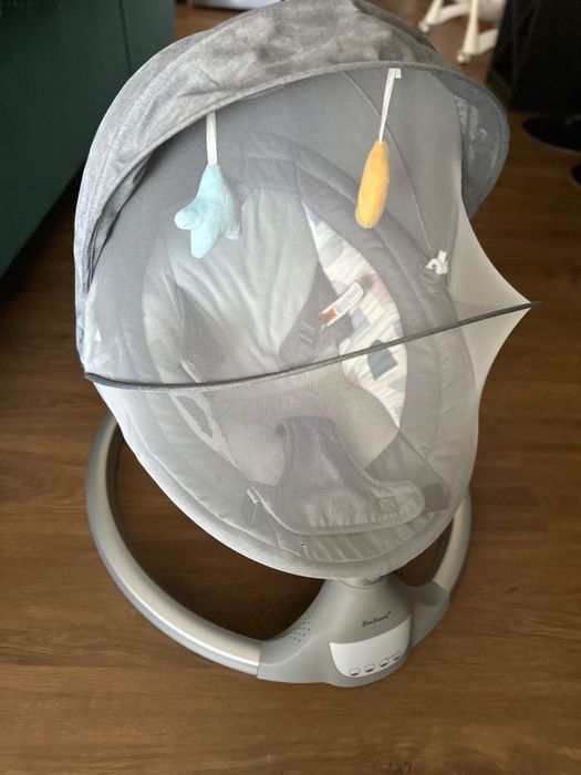 Leagan electric EvoSmart 0-6 luni muzica bluethooth 5 trepte leagan