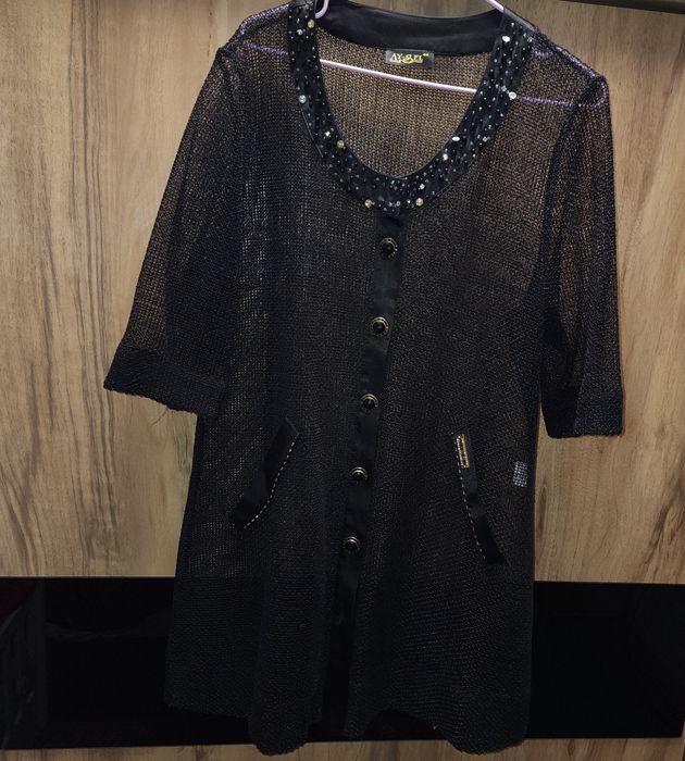 Кардиган сеточный