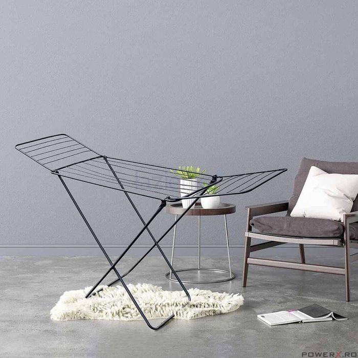 Uscator de rufe pliabil, 166 x 88 x 47 cm, sarcina suportata 15 kg,