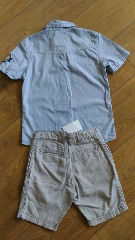 Детски къси панталонки и ризка H&M, BENETTON, Okaidi