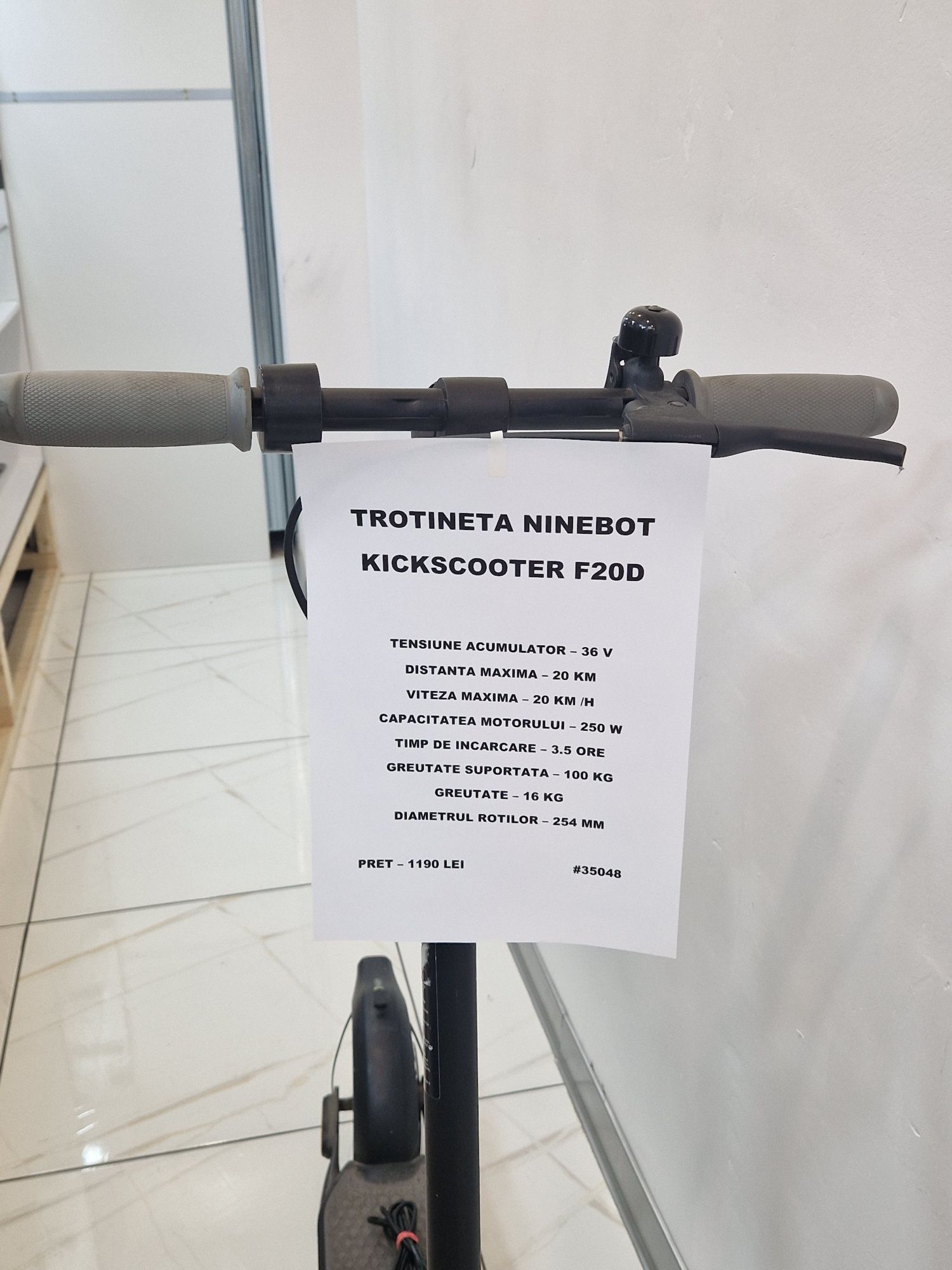 Trotineta Ninebot Kickscooter F20D  #35048