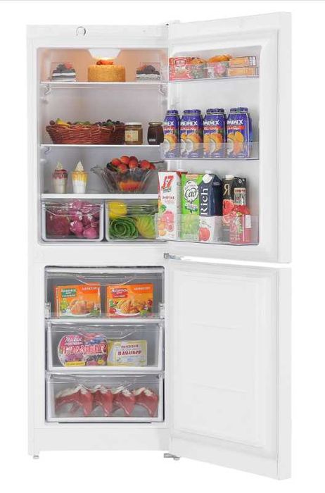 Холодильник с морозильником Indesit DS 316 W белый