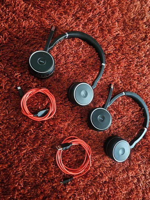 Casti bluetooth profesionale jabra evolve  75 hsc040w
