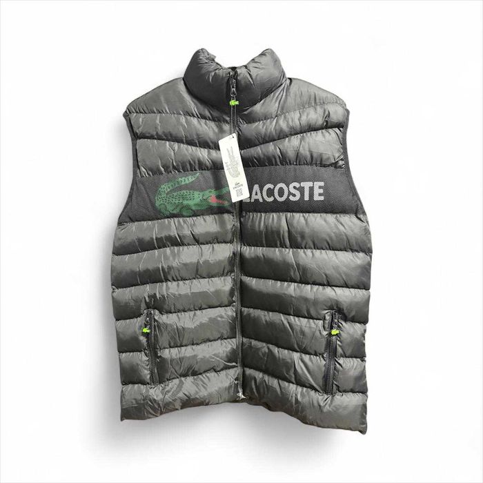 Vesta Lacoste Neagra, Cod QR, Calitate Premium, Marimi S,M, L, XL, XXL