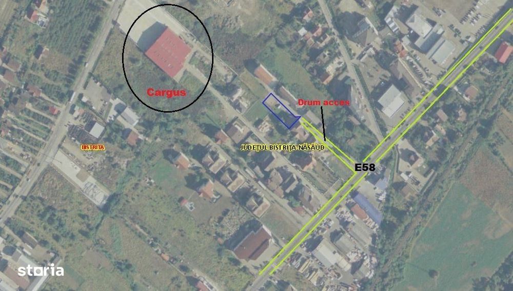 Pasarela Noua Sanovil, Teren intravilan liber de constructii - 863 mp