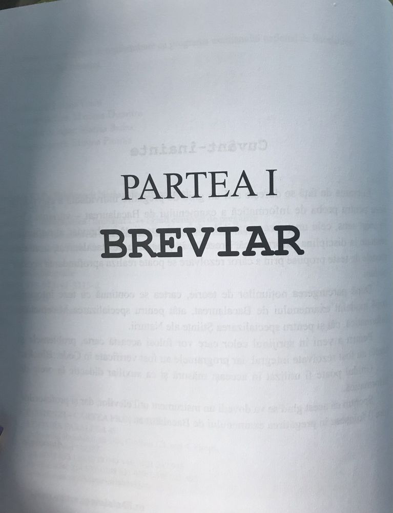 Ghid de pregătire a examenului de Bacalaureat