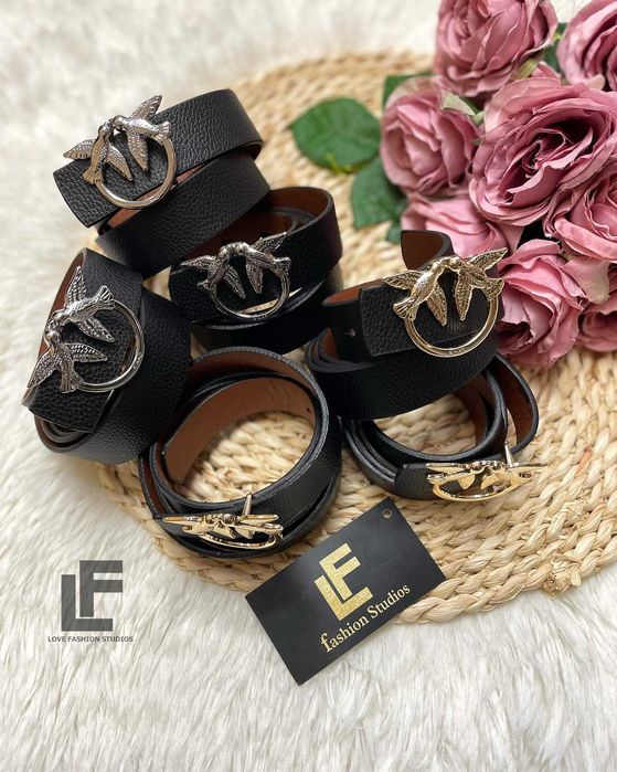 Тънки Колани Pinко, LV, Miu Miu, Celine, Guess в различни цветове НОВО