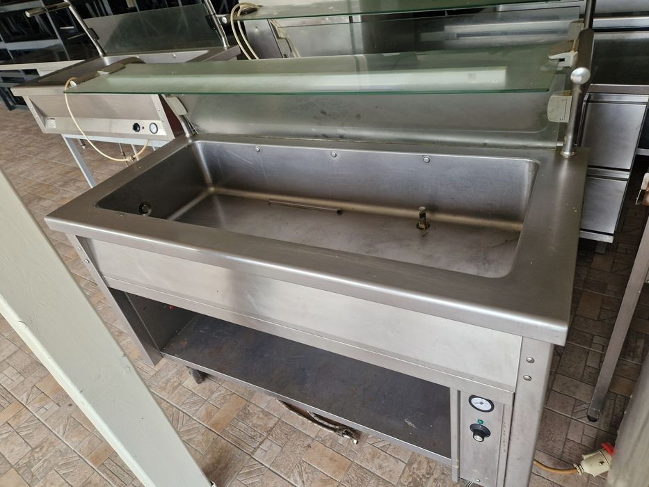 Vitrina expunere, Vitrina ingrediente pizza sau kebab, saladeta