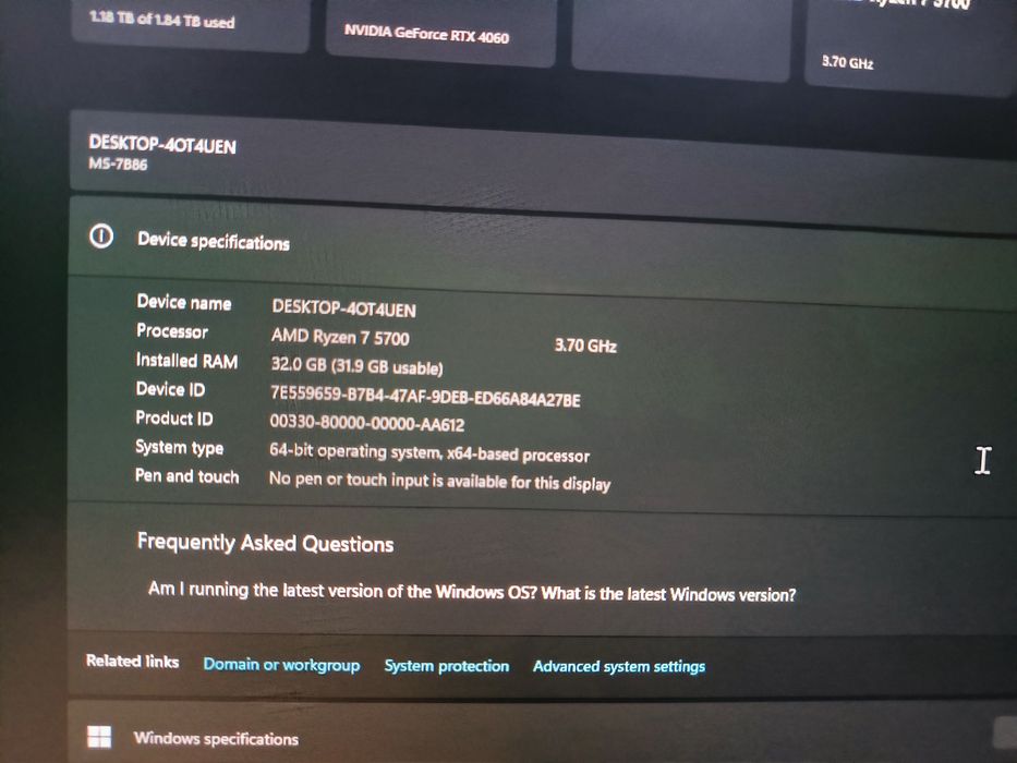 Vând PC de gaming +  monitor 4k + controller xbox