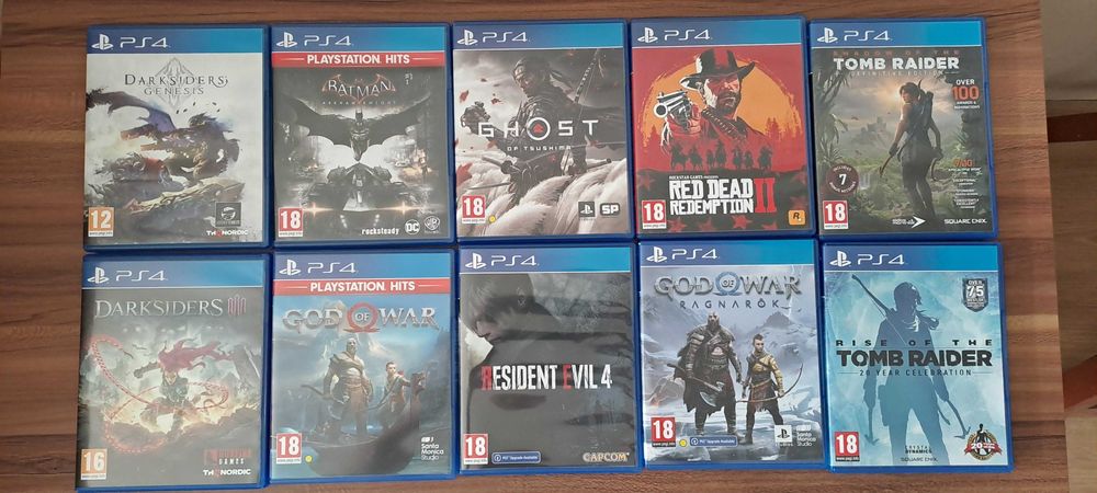 Playstation 4 slim 1 tb + игри!