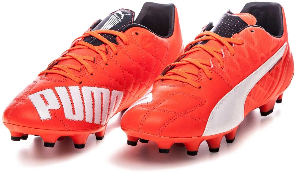 Ghete fotbal Puma evoSPEED 3.4 FG originale, din piele, marime 42, NOI
