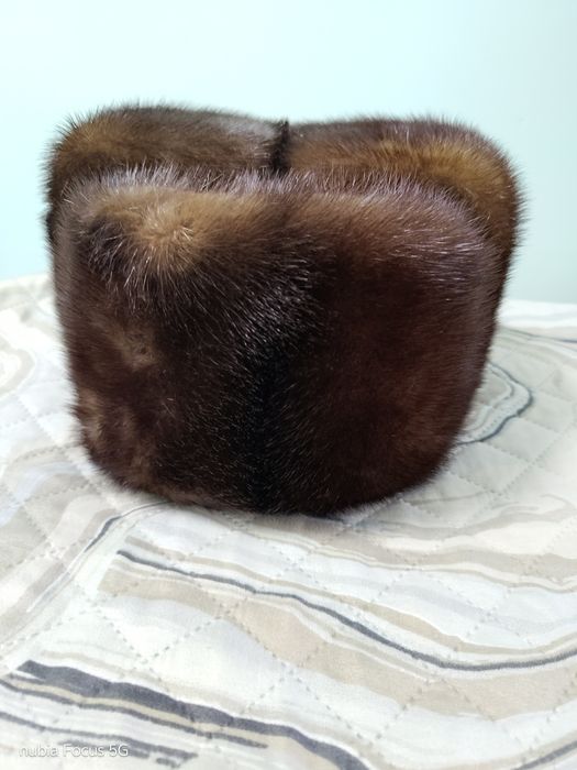 Шапка норковая зимняя