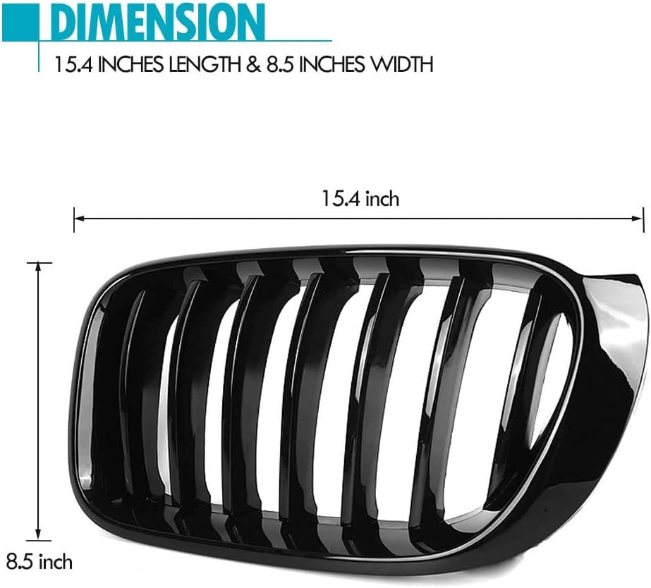 Предни Решетки Bubreci Бъбреци за БМВ BMW Х3 X3 Ф25 F25 (14-18) LCI