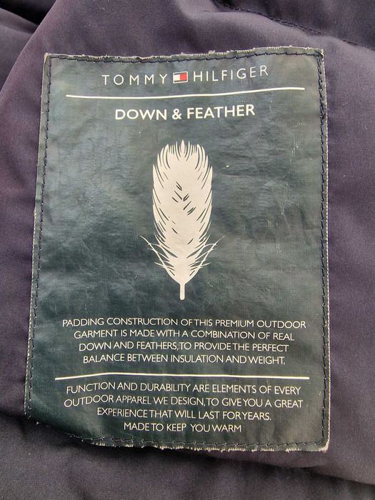 Geacă Tommy Hilfiger hampton bomber jacket goose down puf gâscă