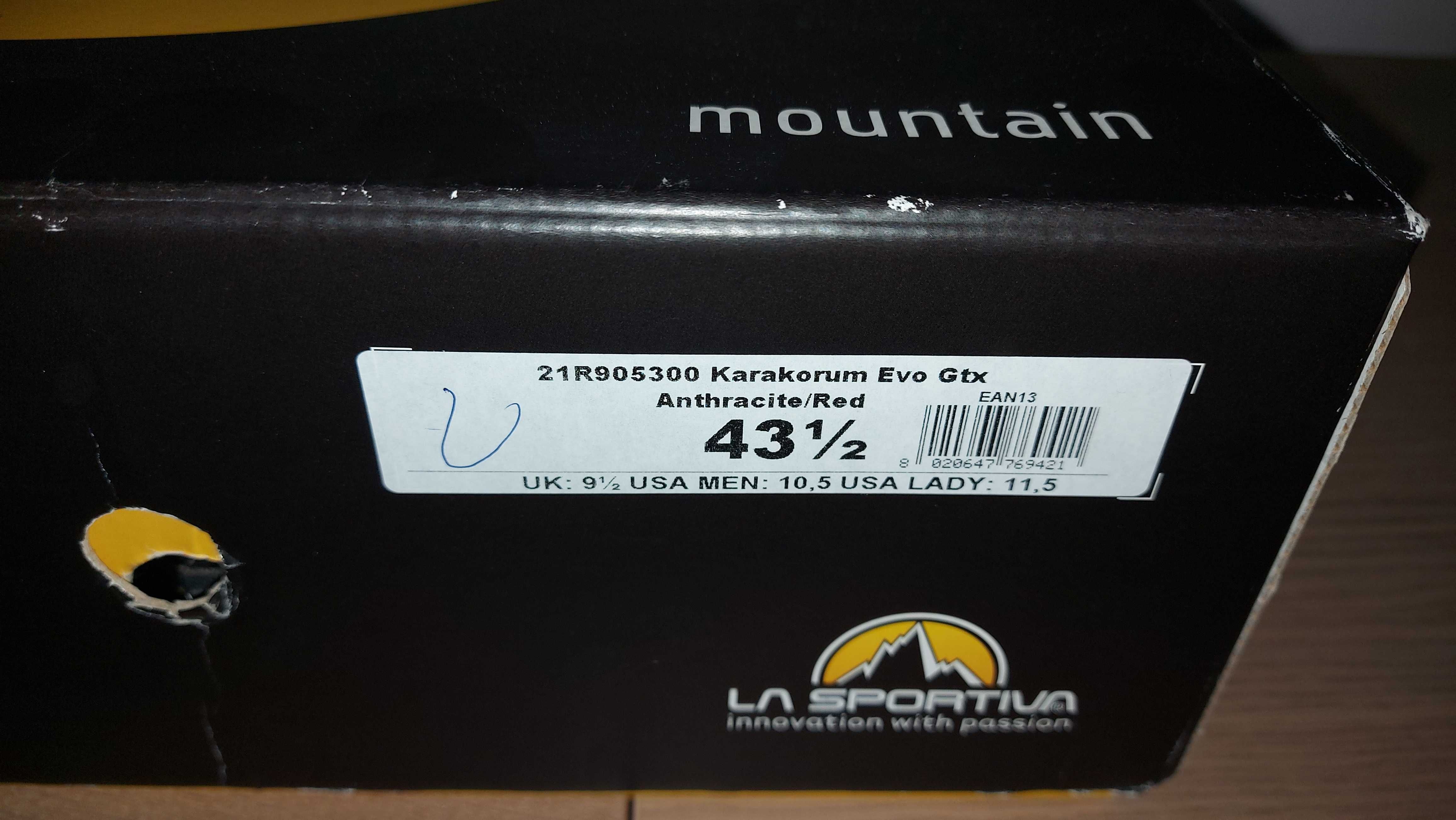 Bocanci iarna La Sportiva Karakorum Evo Gtx, marime 43,5, ca noi