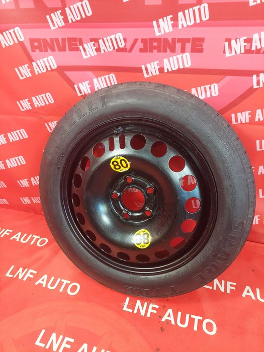 Roata Rezerva SLIM 5x110 - OEM Opel Astra H / Zafira / Vectra SAAB
