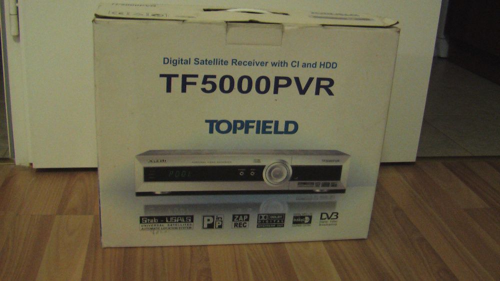 Topfield TF T5000 HD 80 GB HDD: двуканален сателитен ресивер с запис