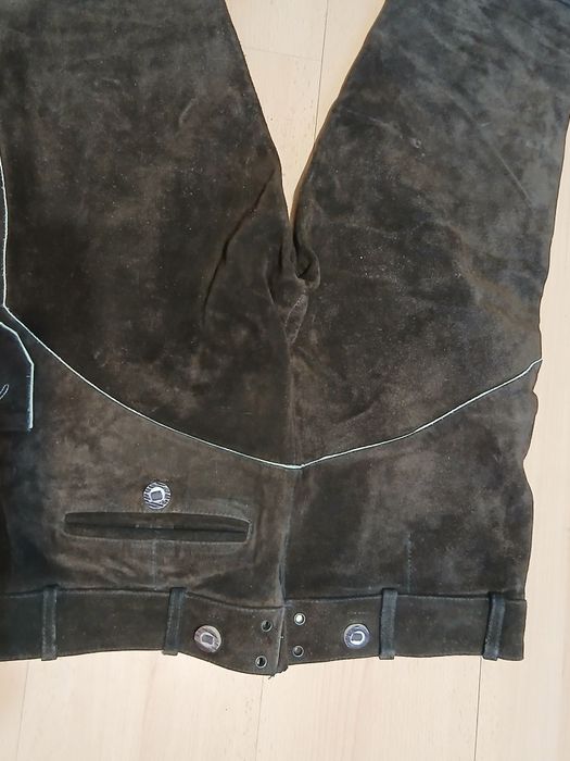 Pantaloni Oktoberfest Nr.50 bavarezi piele vintage