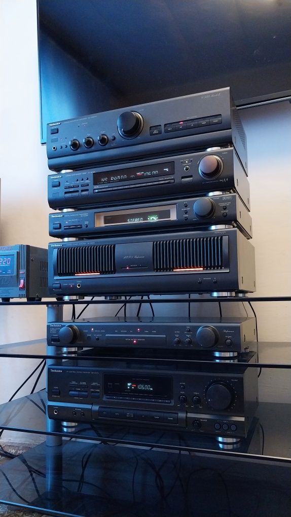Technics Hi-Fi компоненты усилитель ЦАП FM тюнер