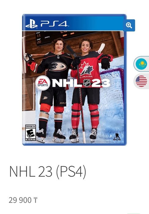 NHL23 на PS4 диск