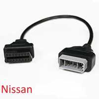 кабель OBD 2 для Nissan 14Pin на 16Pin переходник