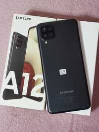 Samsung Galaxy A12 Black 64Gb, Impecabil, Liber, Folie de sticla!!!