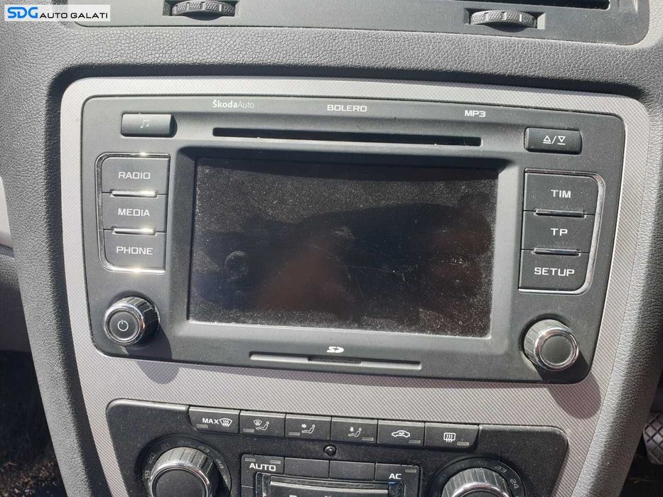 Radio CD Player Aux Auxiliar BOLERO Skoda Yeti 2010 - 2013