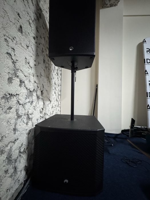 Omnitronic PAS-215 MK3 & AZX-118 – Sunet Profesional, 8Ω, 850 W RMS