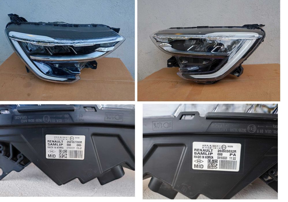 Far stanga dreapta Renault Arkana LED Pure Vision original