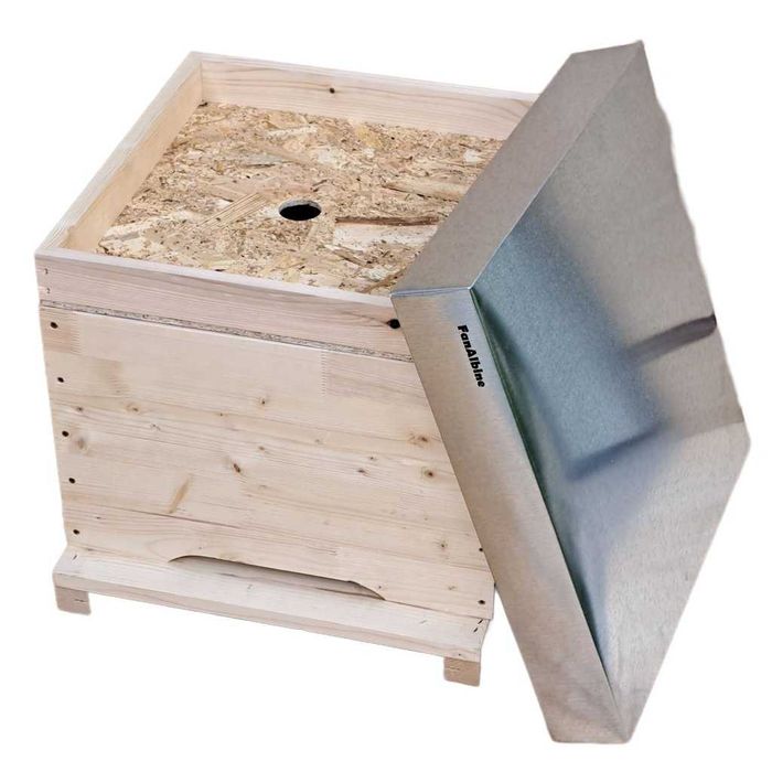 Stupi de albine 10 rame (lazi,cutii,matci,podisor,urdinis,cat)