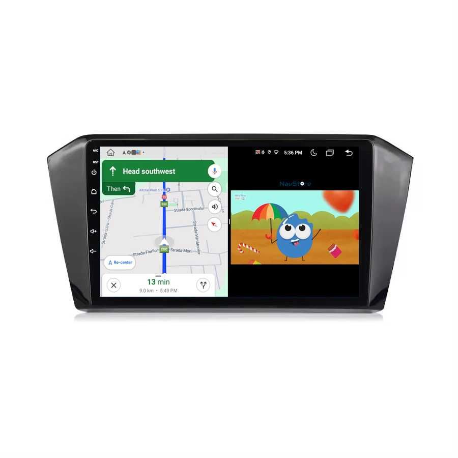 Navigatie Dedicata Volkswagen Passat B8, 10Inch, Bluetooth, Carplay